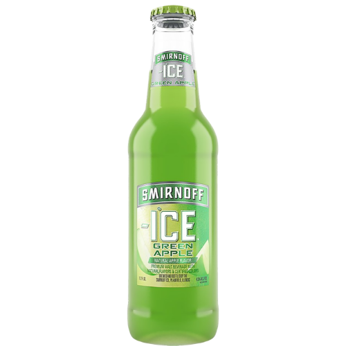 Smirnoff Ice Green Apple  6pk Bottle