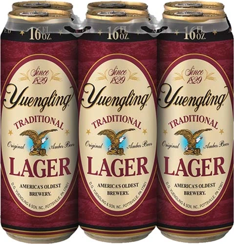 Yuengling Lager 16oz Can 6pk