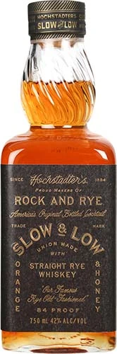 Hochstadter's Slow & Low Rock And Rye Whiskey