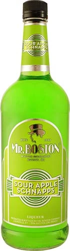 Mr Boston Sour Apple Schnapps