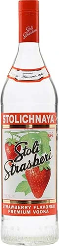 Stoli Strasberi Vodka 1l