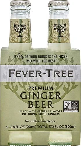 Fever Tree Ginger Beer 4pk