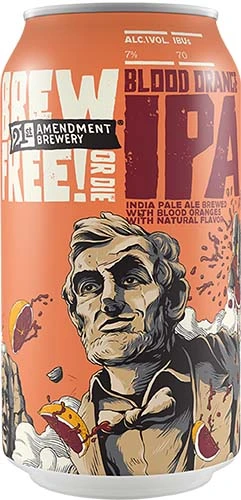 21st Amendment Blood Orange Brew Free Or Die 6pk