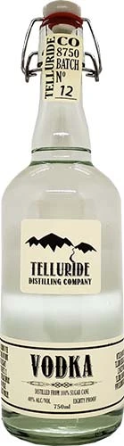 Telluride Distilling Company Vodka