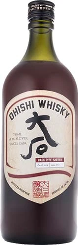 Ohishi  Japanese Whisky  Brandy Cask  Rice Whisky  750ml