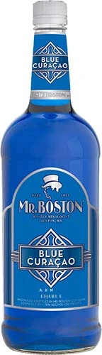 Mr Boston Blue Curacao 30