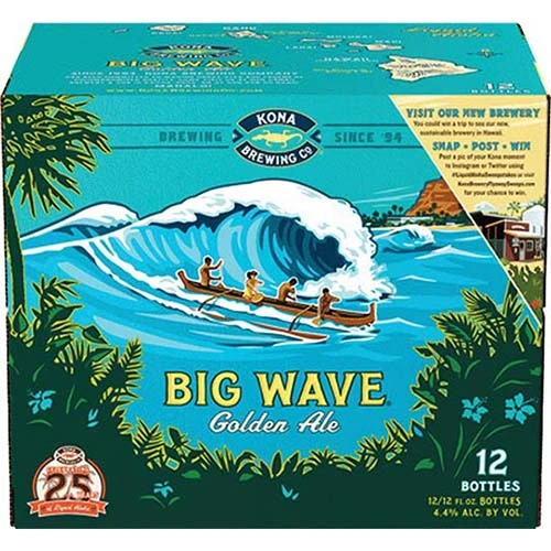 Kona Big Wave Gld Ale 12pk Hi 12oz Can