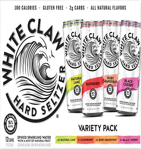 White Claw Hard Seltzer Mix Pack #1 Cans