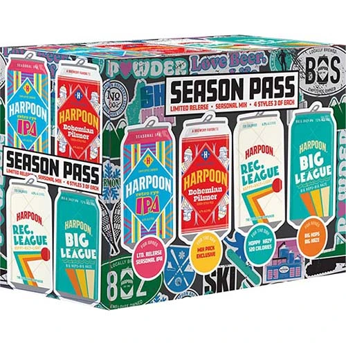 Harpoon Season Pass Vty 12 Pk Cn