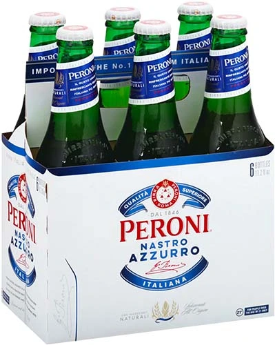 Peroni Nastro Cans 6 Pk