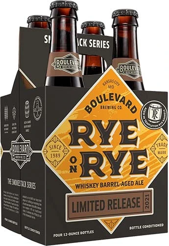 Boulevard Rye On Rye 4pk  Btl12oz