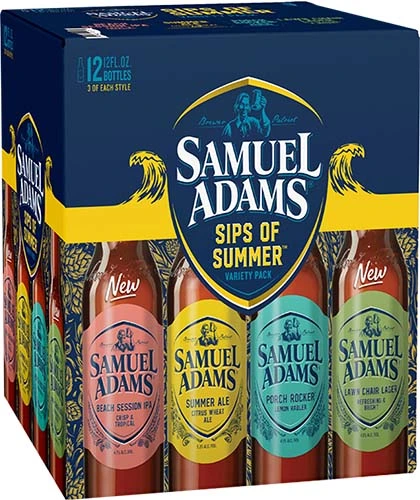 Sam Adams Variety Btl 12pk