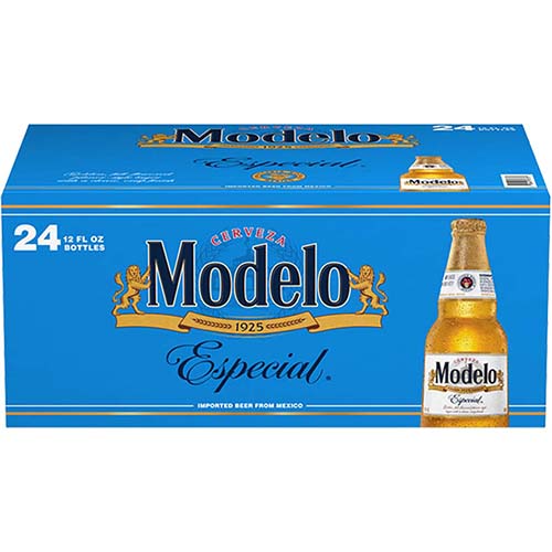 Modelo Especial Lager Mexican Beer Bottle