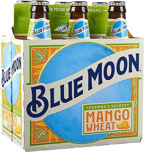 Blue Moon Mango Wheat 6 Cn