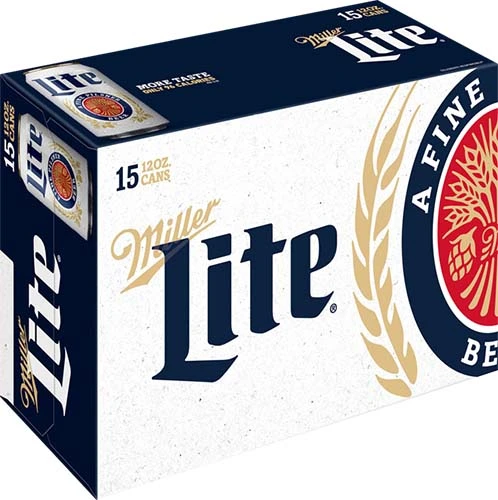 Miller Lite 15pk Alum