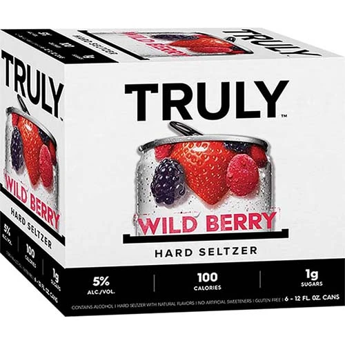 Truly Berry Sparkling Water Cans