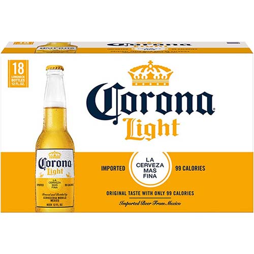 Corona Light Mexican Lager Import Light Beer Bottle