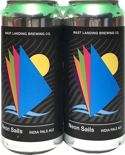 Mast Landing Neon Sails 4pk 16oz