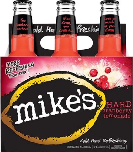 Mikes Cranberry 6pk 12oz Btl