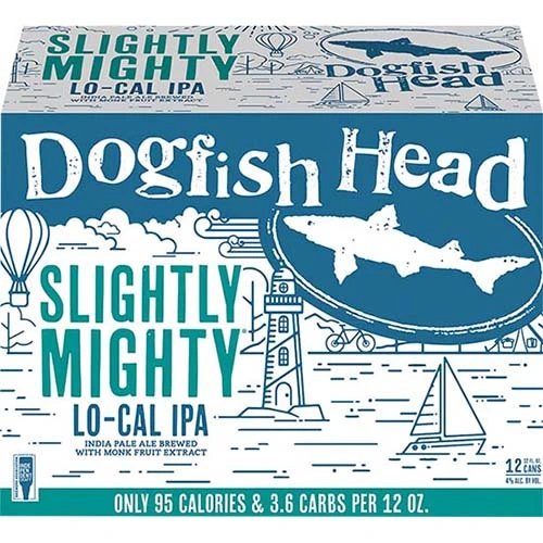 Dogfish Head Beer Slightly Mighty Lo-cal Ipa