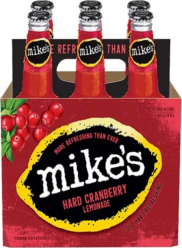 Mikes Hard Cranberry 6 Bt