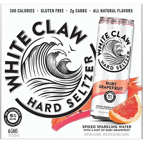 White Claw Hard Seltzer - Ruby Grapefruit