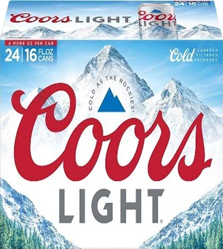 Coors Light  24pk 16ozcn