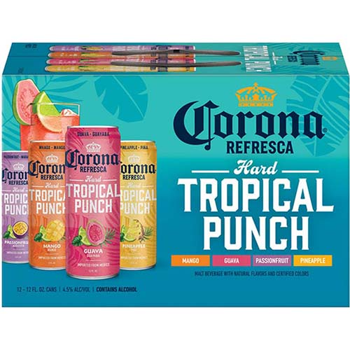 Corona Refresca Variety Pack Spiked Tropical Cocktail