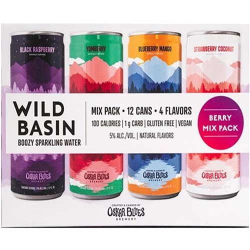 Wild Basin Berry Vty 12pk Cn