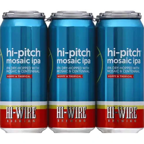 Hi-wire Hi Pitch Mosiac Ipa 6pk Cn