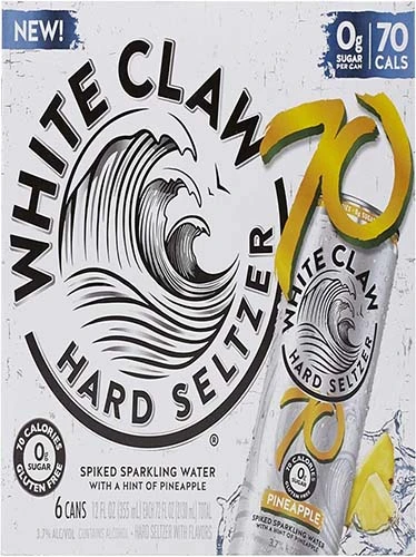 White Claw Hard Seltzer 70 Pineapple