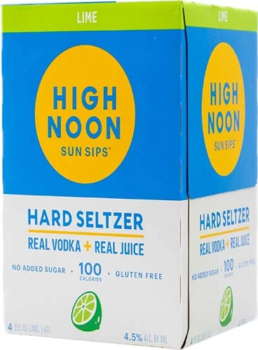 High Noon Lime Vodka Hard Seltzer