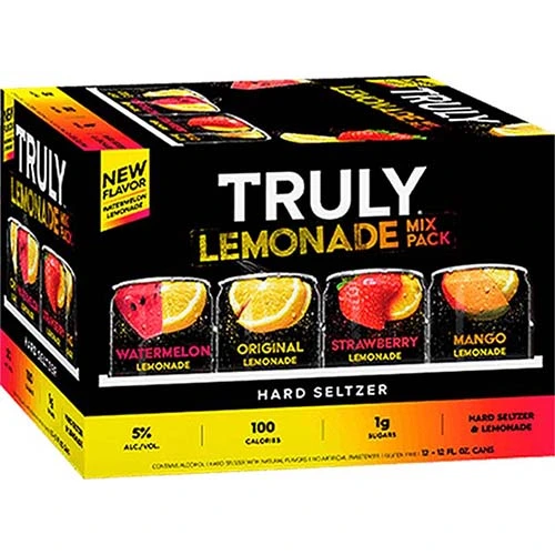 Truly Seltz Lemon Vrty 12pk Gl Fr Il 12oz Can