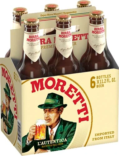 Moretti Birra Friulana 6pk