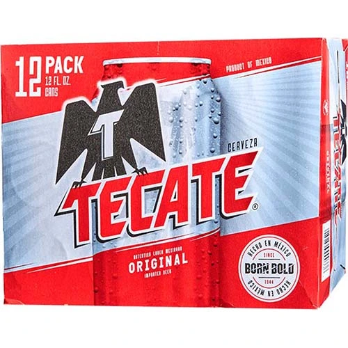 Tecate 12pk Mexico 12oz Can