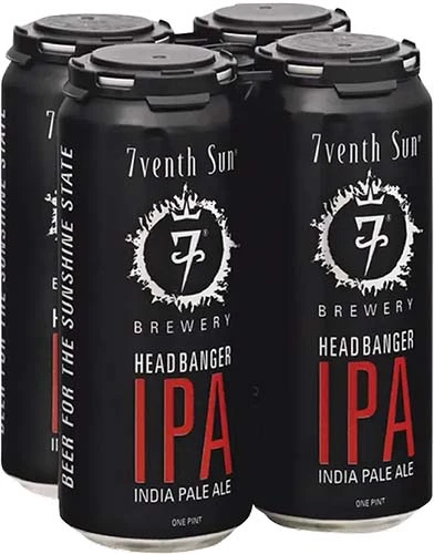 7venth Sun Headbanger Ipa 16oz 4pk