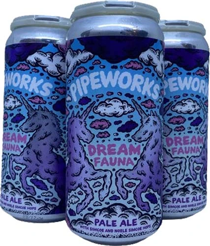 Pipeworks Dream Fauna 16oz 4pk Cn