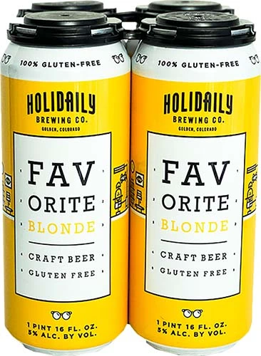 Holidaily Brewing Co Favorite Blonde Ale