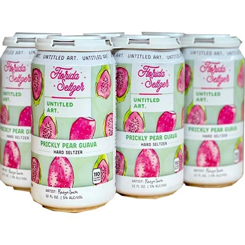 Untitled Art Prickly Pear & Guava Seltzer 6pk Cans