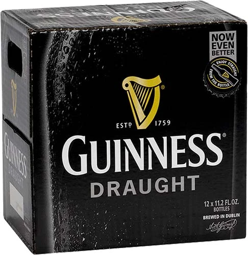 Guinness Draught 12pk Ireland 11oz Btl