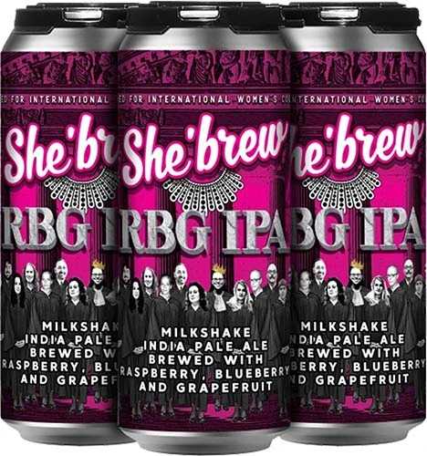 Shmaltz She'brew Rbg Ipa 16oz 4pk Cn