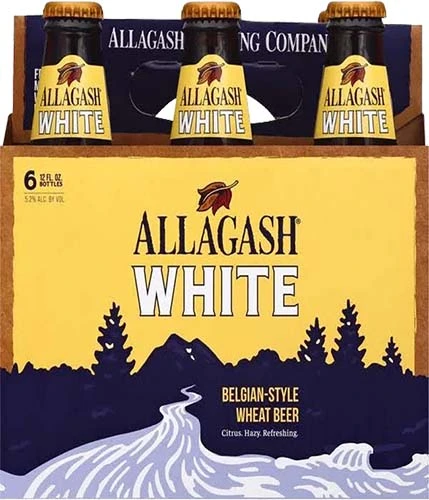 Allagash White 6pk  Me 12oz Btl