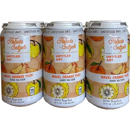 Untitled Art Navel Orange Yuzu Seltzer 6pk