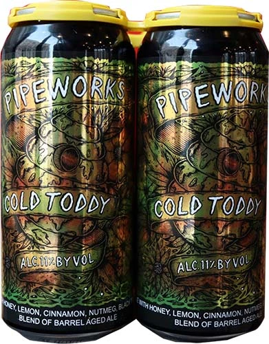 Pipeworks Cold Toddy 16oz 4pk Cn