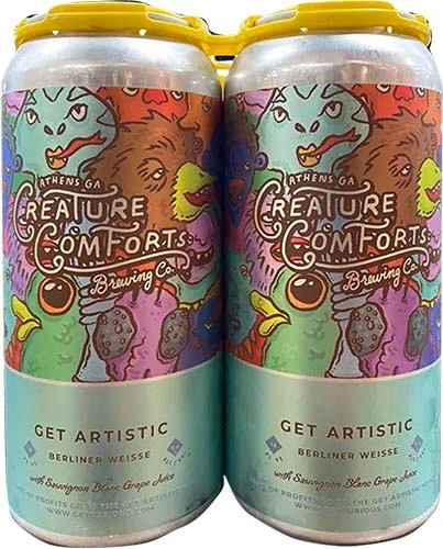 Creature Comforts Get Artistic 16oz 4pk