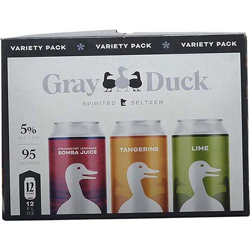 Gray Duck Quack Pack 12 Cn