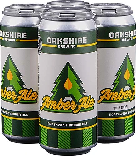 Oakshire Amber Ale Cans