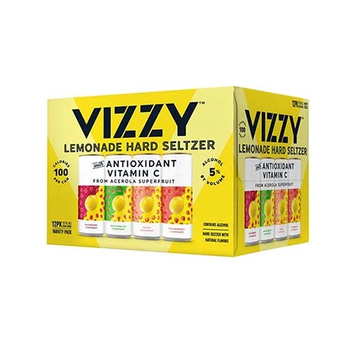 Vizzy Lemonade Hard Seltzer Vty 12pk