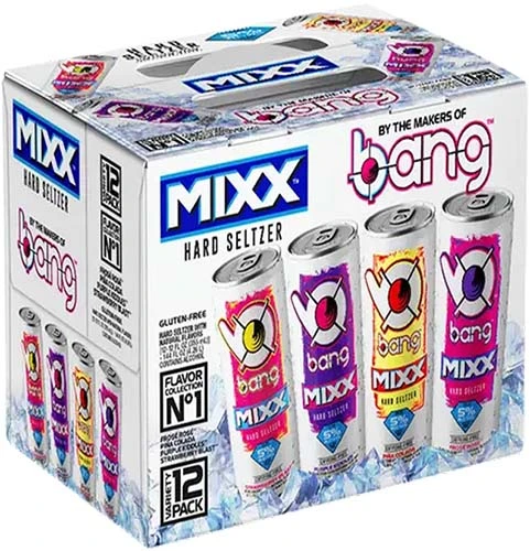 Bang Mixx Seltzer 12pk Cn