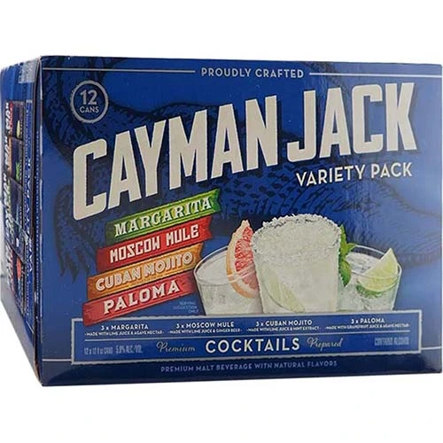 Cayman Jack Vrty 12pk 12oz Can